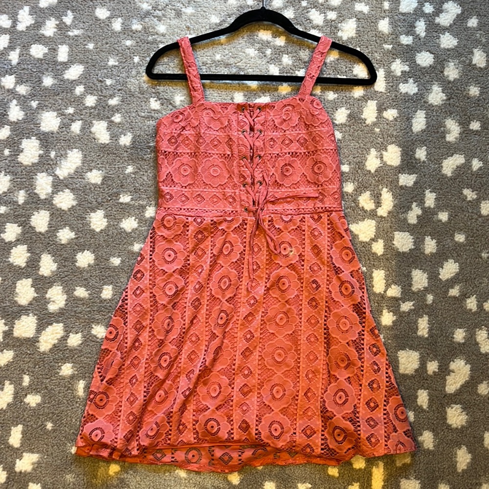 Coral Pink Sundress